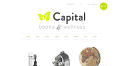 Desktop Screenshot of capitalbooksandwellness.com